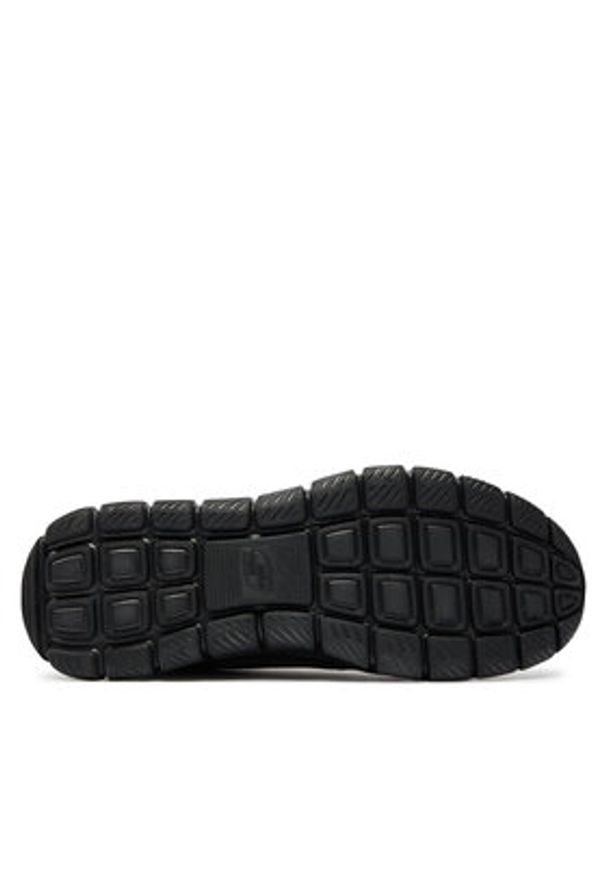 skechers - Skechers Sneakersy Bucolo 52630/BBK Czarny. Kolor: czarny. Materiał: materiał