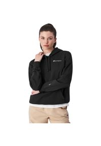 Bluza damska Champion Hooded. Kolor: czarny, wielokolorowy. Sport: turystyka piesza, fitness