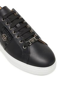 Philipp Plein - PHILIPP PLEIN Sneakersy FAES USC0664 PLE010N Czarny. Kolor: czarny. Materiał: skóra