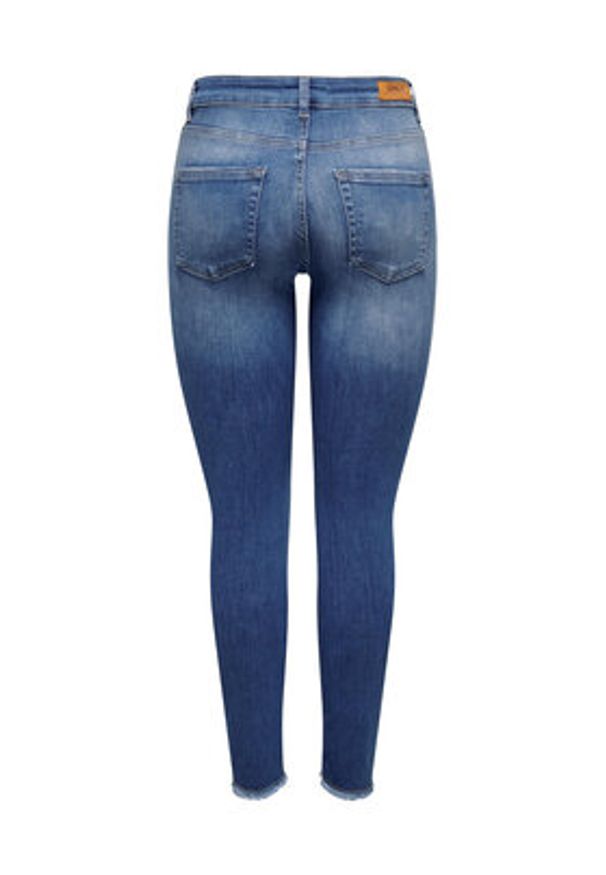 only - ONLY Jeansy 15282335 Niebieski Skinny Fit. Kolor: niebieski