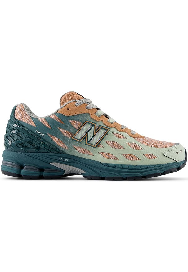 Buty męskie New Balance U1906WFB – zielone. Kolor: zielony. Materiał: materiał, syntetyk, guma. Szerokość cholewki: normalna. Sport: turystyka piesza