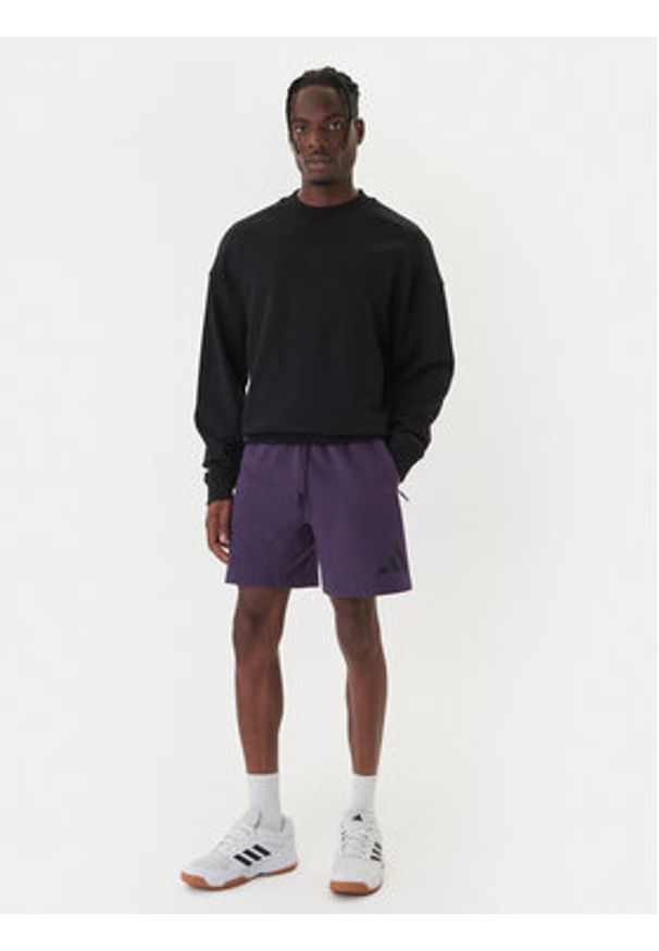 Adidas - adidas Szorty sportowe Z.N.E. JW4747 Fioletowy Regular Fit. Kolor: fioletowy. Materiał: bawełna, syntetyk. Styl: sportowy