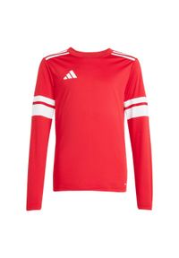 Adidas Sport Squa25 Jsy Ly Koszulka Dzieci. Kolor: czerwony. Sport: piłka nożna #1