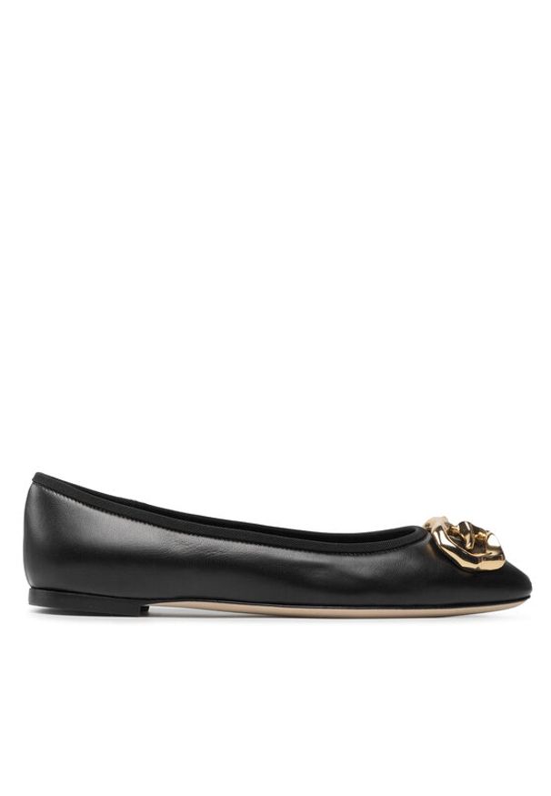 Giuseppe Zanotti - GIUSEPPE ZANOTTI Baleriny E260007 001 Czarny. Kolor: czarny. Materiał: skóra