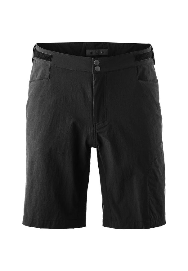 GONSO - Szorty Gonso Adventure. Kolor: czarny. Sport: kolarstwo