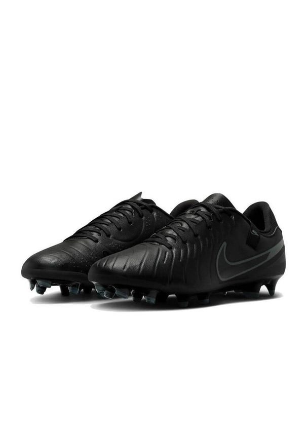 Buty piłkarskie męskie Nike 002 Tiempo Legend 10 Academy Mg. Kolor: czarny, zielony, wielokolorowy. Materiał: syntetyk, materiał. Szerokość cholewki: normalna. Sport: piłka nożna