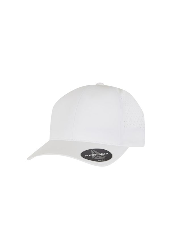 FLEXFIT - Czapka typu snapback Flexfit Delta. Kolor: biały