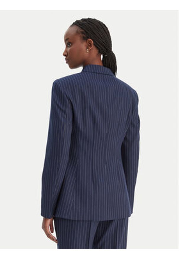 Hugo - HUGO Marynarka Asmalla 50554445 Granatowy Regular Fit. Kolor: niebieski. Materiał: syntetyk