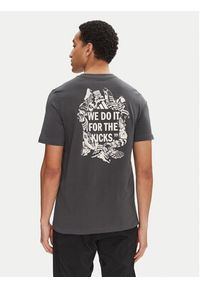 Adidas - adidas T-Shirt Football Kicks Graphic JD8211 Szary Regular Fit. Kolor: szary. Materiał: bawełna #5