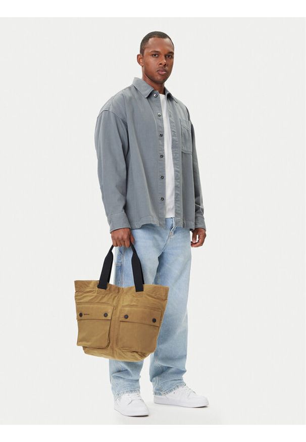 Barbour Torba na laptopa Carry-All UBA0744KH51 Brązowy. Kolor: brązowy. Materiał: bawełna