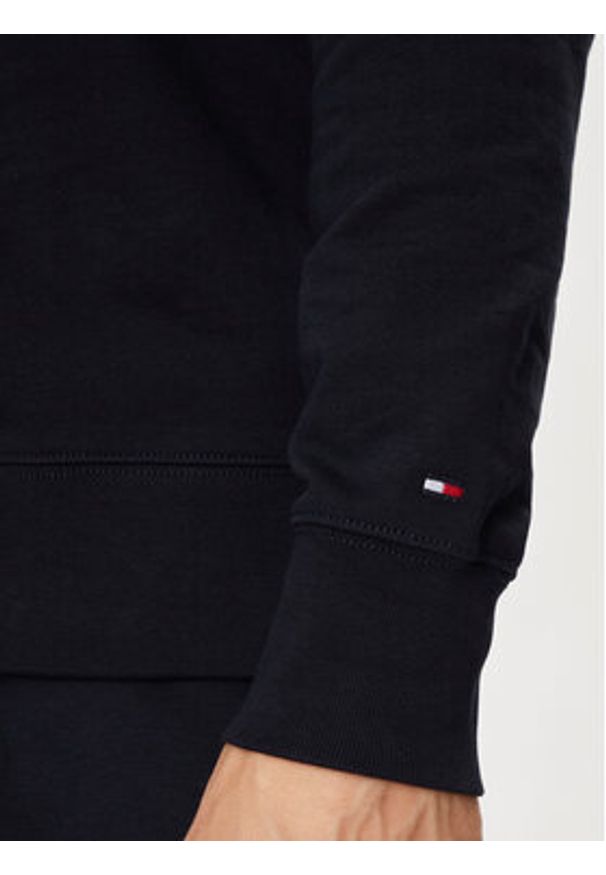 TOMMY HILFIGER - Tommy Hilfiger Bluza MW0MW34383 Granatowy Regular Fit. Kolor: niebieski. Materiał: bawełna