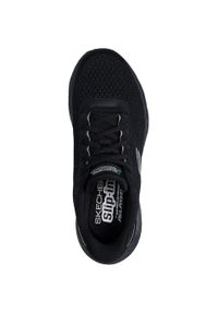 skechers - Adidasy Skechers Edgeride - Erlson, Mężczyźni. Kolor: czarny. Materiał: materiał. Sport: fitness