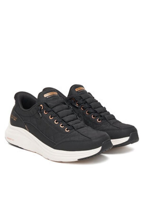 skechers - Skechers Sneakersy Contour Foam 150413/BKRG Czarny. Kolor: czarny. Materiał: materiał