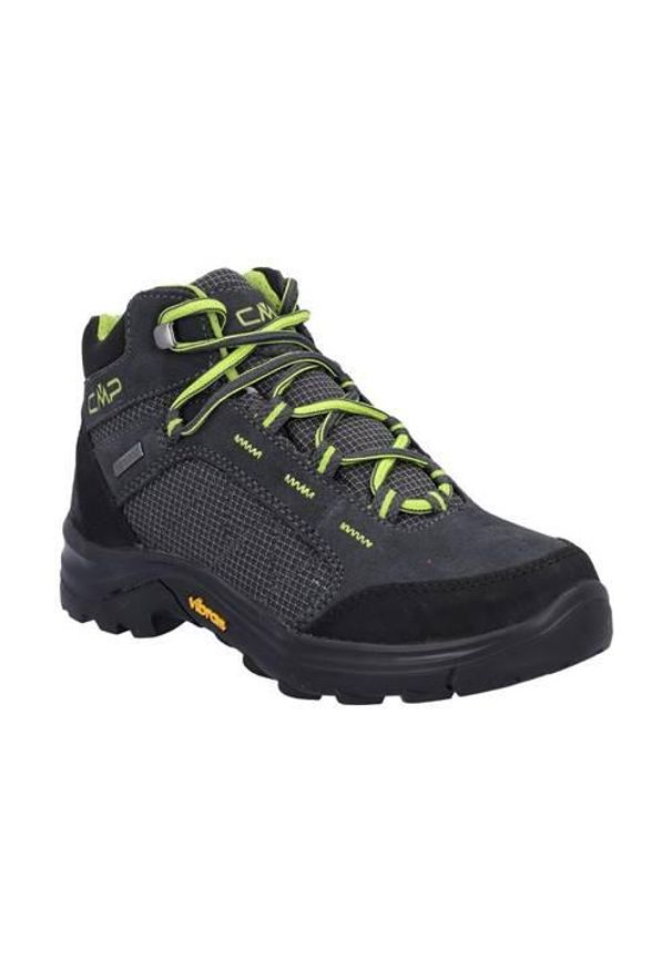 Buty trekkingowe dla dzieci CMP Thiamat Mid 2.0 Wp. Zapięcie: sznurówki. Kolor: szary. Materiał: materiał, skóra, syntetyk. Szerokość cholewki: normalna