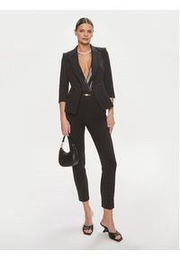 Elisabetta Franchi Spodnie materiałowe PA-027-41E2-V280 Czarny Regular Fit. Kolor: czarny. Materiał: syntetyk #5