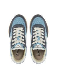 S.W.C Stepney Workers Club Sneakersy Osier S-Strike YP04211 Niebieski. Kolor: niebieski. Materiał: skóra, zamsz #5