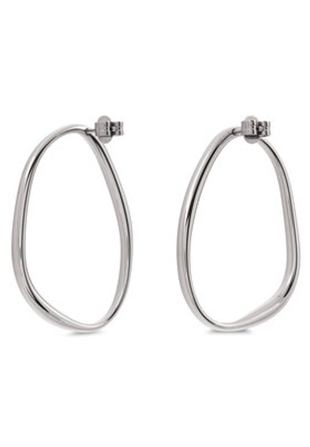 Calvin Klein Kolczyki 35000450 Srebrny. Materiał: metalowe. Kolor: srebrny