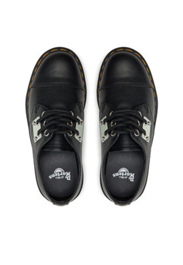 Dr. Martens Glany 1461 Metal Plate 31684001 Czarny. Kolor: czarny. Materiał: skóra