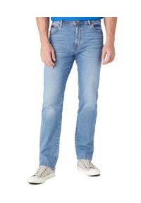 Wrangler - WRANGLER TEXAS MĘSKIE SPODNIE JEANSOWE GLASTON BLUE W121HN13S