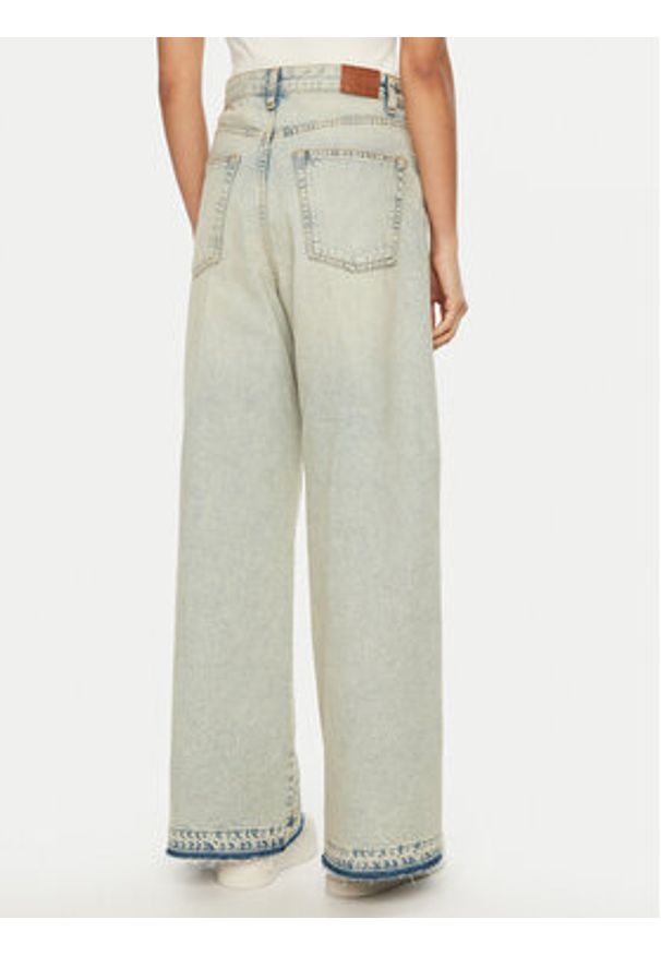 Tommy Jeans Jeansy DW0DW21254 Niebieski Wide Leg. Kolor: niebieski