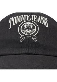 Tommy Jeans Czapka z daszkiem Canvas AW0AW14435 Czarny. Kolor: czarny. Materiał: materiał, bawełna
