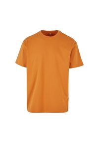 BUILD YOUR BRAND - Ponadwymiarowa Koszulka Dla Dorosłych Unisex Heavyweight. Kolor: pomarańczowy
