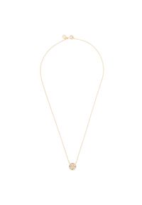 Tory Burch Naszyjnik Crystal Logo Delicate Necklace 53420 Złoty. Materiał: złote. Kolor: złoty
