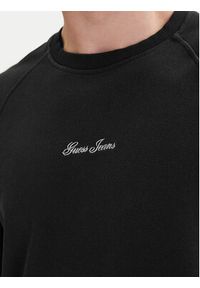 Guess Jeans Bluza M6GQB2 KCPR1 Czarny Oversize. Kolor: czarny. Materiał: bawełna #4