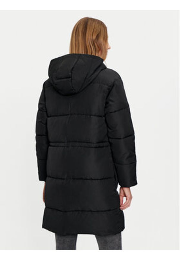 Lee Płaszcz zimowy 112355161 Czarny Relaxed Fit. Kolor: czarny. Materiał: syntetyk. Sezon: zima