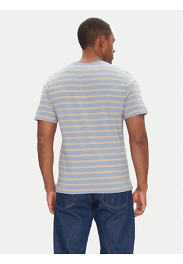 Pepe Jeans T-Shirt PM509407 Niebieski Regular Fit. Kolor: niebieski. Materiał: bawełna