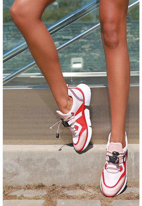 IVET - Damskie buty sportowe AZRA PINK. Kolor: wielokolorowy. Materiał: materiał
