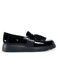 Loafersy Geox. Kolor: czarny #1