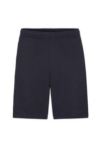 FRUIT OF THE LOOM - Lekkie Spodenki Dla Dorosłych Unisex. Kolor: niebieski