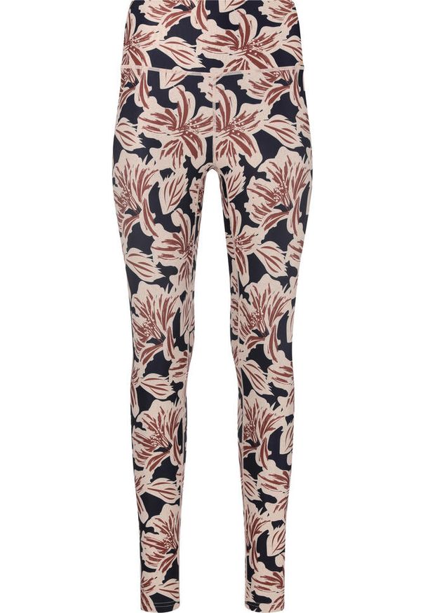 Damskie legginsy Athlecia Mist. Kolor: niebieski, wielokolorowy, beżowy. Sport: joga i pilates