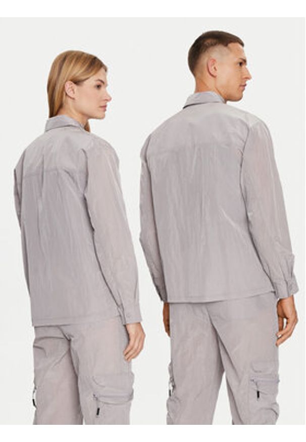 Rains Koszula Kano Overshirt 19220 Szary Regular Fit. Kolor: szary. Materiał: syntetyk