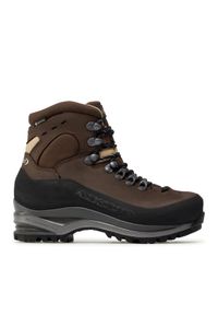 Aku Trekkingi Superalp Nbk Gtx GORE-TEX 592 Brązowy. Kolor: brązowy. Materiał: skóra, nubuk. Technologia: Gore-Tex. Sport: turystyka piesza