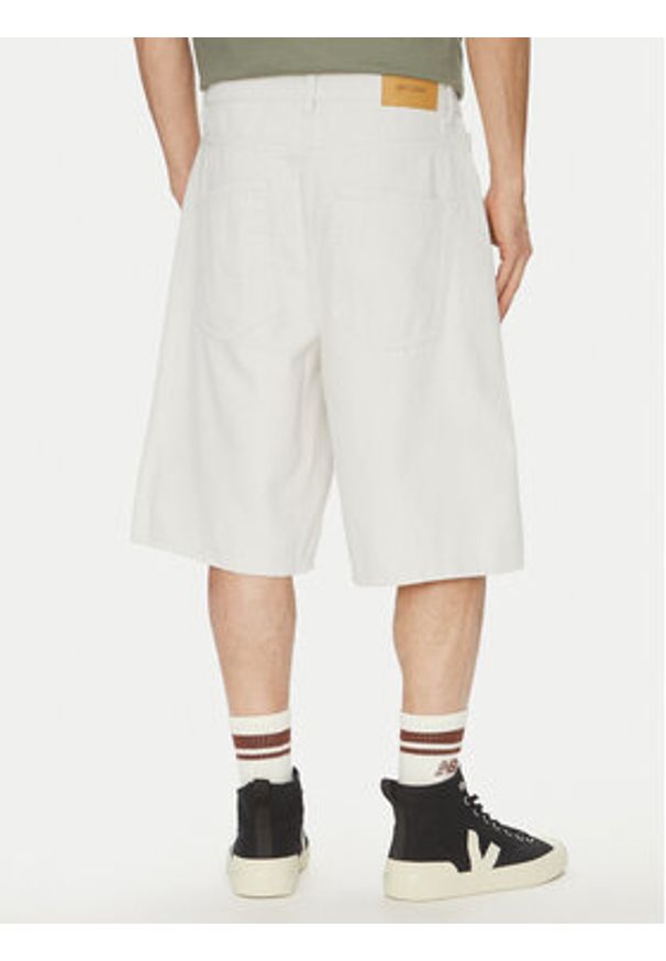 Only & Sons Szorty jeansowe Carl 22034145 Écru Balloon Fit. Materiał: bawełna