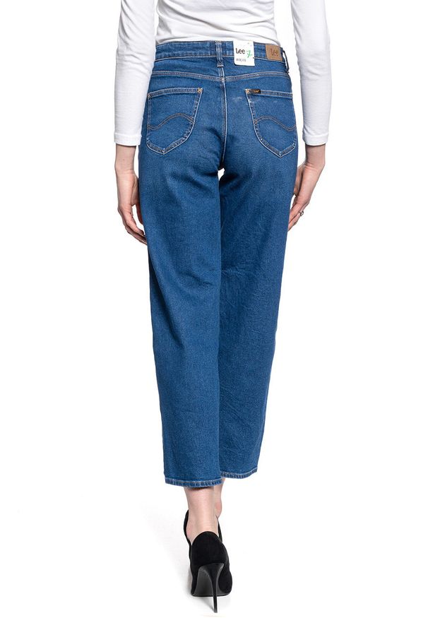 Lee - LEE WIDE LEG DAMSKIE SPODNIE JEANSOWE L30SLTYM 112106639