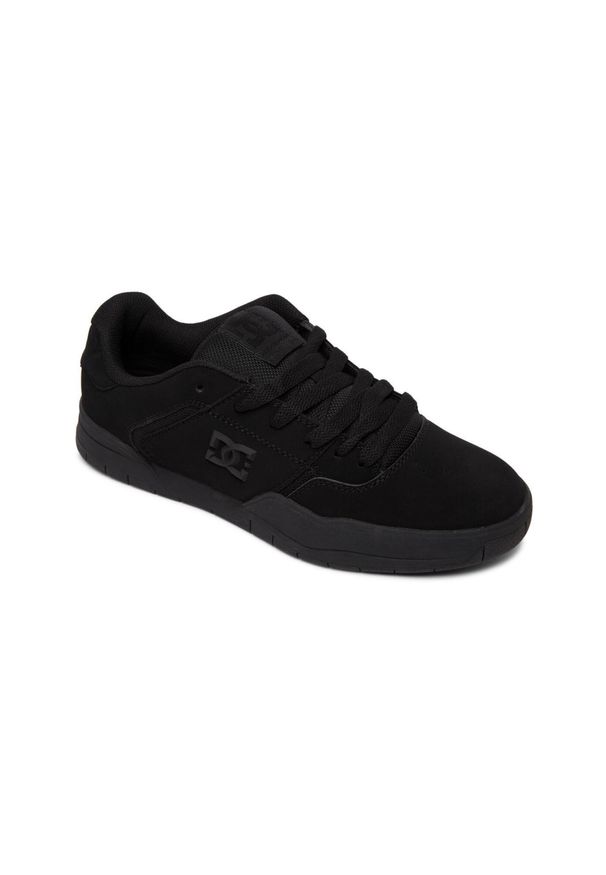DC Shoes - Skórzane buty dla Mężczyzn CENTRAL Czarny. Kolor: niebieski. Materiał: skóra, guma, tkanina
