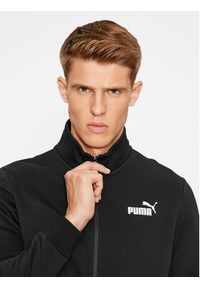Puma Dres Clean Sweat Suit Fl 585841 Czarny Regular Fit. Kolor: czarny. Materiał: dresówka, bawełna, syntetyk #3