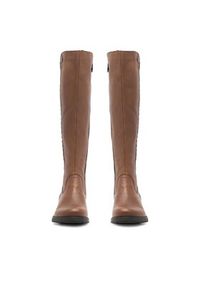 Rieker Kozaki Z9591-22 Brązowy. Kolor: brązowy. Materiał: skóra #5