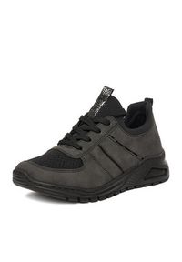 Rieker Sneakersy M4970-45 Czarny. Kolor: czarny. Materiał: syntetyk, materiał #3