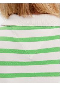 TOMMY HILFIGER - Tommy Hilfiger Polo 1985 WW0WW39530 Zielony Slim Fit. Typ kołnierza: polo. Kolor: zielony. Materiał: bawełna #4