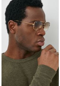 Ray-Ban okulary przeciwsłoneczne 0RB3799 kolor brązowy. Kształt: owalne. Kolor: brązowy #3