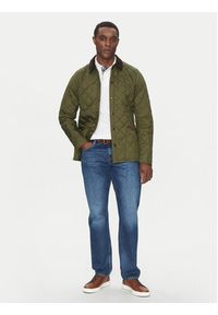 Barbour Kurtka przejściowa Heritage Liddesdale MQU0240OL71 Zielony Tailored Fit. Kolor: zielony. Materiał: syntetyk #3