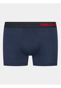 Karl Lagerfeld - KARL LAGERFELD Komplet 3 par bokserek 230M2100 Granatowy. Kolor: niebieski. Materiał: bawełna #2