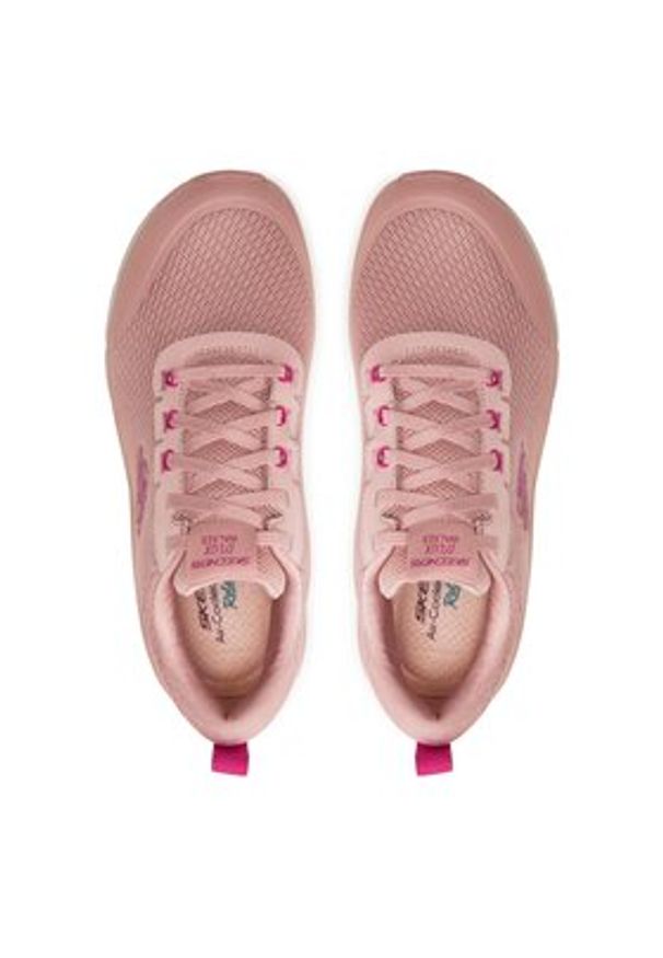 skechers - Skechers Sneakersy D'Lux Walker 2.0-Radiant Rose 150095/ROS Różowy. Kolor: różowy. Materiał: mesh, materiał