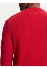 United Colors of Benetton - United Colors Of Benetton Sweter 1244K108R Czerwony Regular Fit. Kolor: czerwony. Materiał: wełna #4