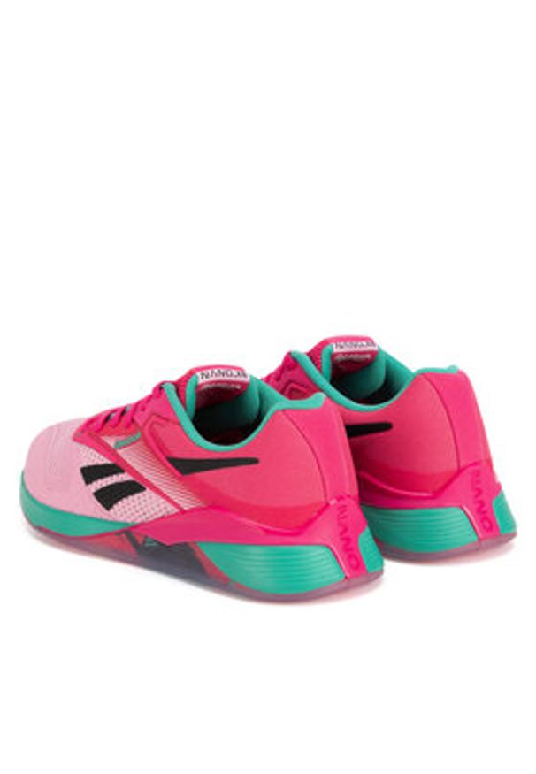 Reebok Sneakersy Nano X4 100211632 Różowy. Kolor: różowy. Materiał: materiał