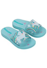 Klapki dziecięce Ipanema Urban VI Slide Kids. Kolor: niebieski